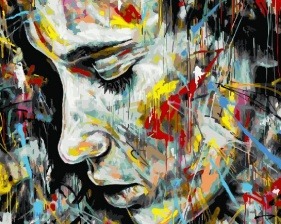 Картина по номерам Paintboy GX 26830 Портрет девушки 40x50 см