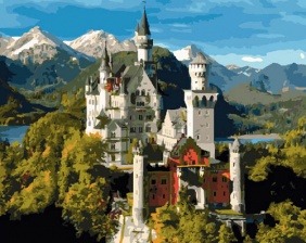 Картина по номерам Paintboy GX 23285 Замок Нойшванштайн 40x50 см