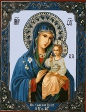 Картина по номерам EX 5823 Богородица Неувядаемый Цвет 30*40