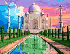 Картина по номерам Paintboy GX 26353 Тадж-Махал 40x50 см