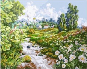 Картина по номерам Paintboy GX 37116 Ручеек (Самарская Елена) 40х50 см