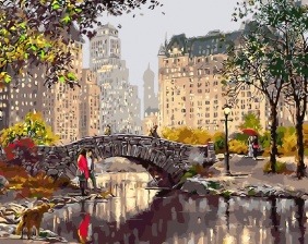 Картина по номерам Paintboy GX 9223 Прогулки 40x50 см