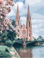 Картина по номерам Paintboy GX 27416 У церкви Святого Павла 40x50 см