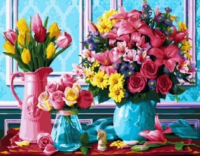 Картина по номерам Paintboy GX 30500 Все цветы - тебе 40x50 см