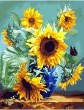 Картина по номерам Paintboy GX 26805 Подсолнухи 40x50 см