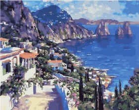 Картина по номерам Paintboy GX 27167 Завораживающий юг 40x50 см