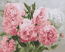 Картина по номерам Paintboy GX 23804 Пионовые сны 40x50 см