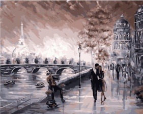 Картина по номерам Paintboy GX 34218 Вечерняя набережная 40x50 см
