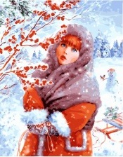 Картина по номерам Paintboy PK 41049 Девица-красавица 40x50 см