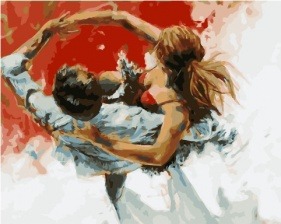 Картина по номерам Paintboy PK 51037 Полет танца 40x50 см