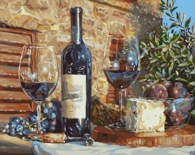 Картина по номерам Paintboy GX 3923 Мускат 40x50 см