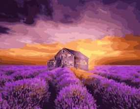 Картина по номерам Paintboy GX 29807 В лавандовой дымке 40x50 см