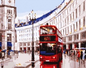 Картина по номерам Paintboy GX 30731 Будни Лондона 40x50 см