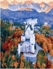 Картина по номерам Paintboy PK 30064 Полёт над замком 40x50 см