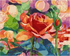 Картина по номерам Paintboy PK 48001 Блики розы 40x50 см