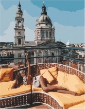Картина по номерам Paintboy PK 49010 На крыше ресторана 40x50 см