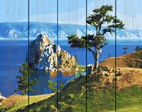 Картина по номерам GXT 24660 Одинокий утёс 40x50 см на дереве