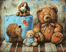 Картина по номерам Paintboy GX 4323 Сказочная страна 40x50 см