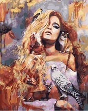 Картина по номерам Paintboy GX 4912 Богиня Фауна 40x50 см