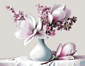 Картина по номерам Paintboy GX 8843 Нежный букет 40x50 см