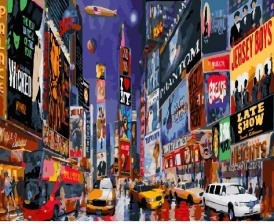 Картина по номерам Paintboy PK 18002 (GX 26592) Нью-Йорк 40x50 см