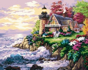 Картина по номерам Paintboy G 174 Маяк 40x50 см