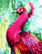 Картина по номерам Paintboy GX 30723 Павлин 40x50 см