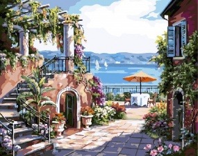 Картина по номерам Paintboy GX 7174 Спокойное местечко 40x50 см