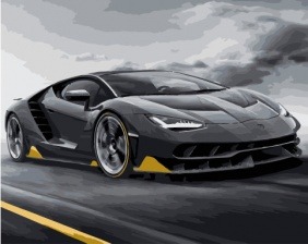 Картина по номерам Paintboy GX 29808 Спорткар 40x50 см