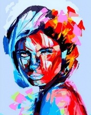 Картина по номерам Paintboy PK 33066 Вопрос во взгляде 40x50 см