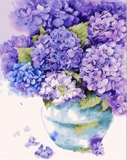 Картина по номерам Paintboy PK 26027 (GX 28433) Букетик гортензии 40x50 см