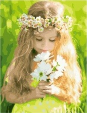Картина по номерам Paintboy GX 32451 Детская скромность 40х50 см