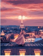 Картина по номерам Paintboy PK 30019 Крыши Монмартра 40x50 см