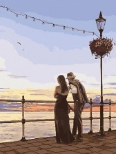 Картина по номерам Paintboy GX 29763 Свидание на набережной 40x50 см