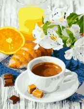 Картина по номерам Paintboy GX 31724 Кофе и карамель 40x50 см