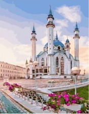 Картина по номерам Paintboy GX 33179 Весенняя мечеть 40x50 см