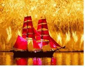 Картина по номерам Paintboy PK 30042 Фейерверк 40x50 см