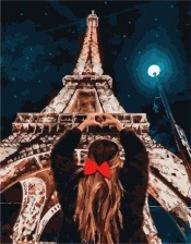 Картина по номерам Paintboy PK 38011 Я люблю Париж 40x50 см