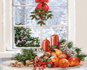 Картина по номерам Paintboy PK 36006 Рождественский натюрморт 40x50 см