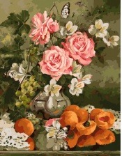 Картина по номерам Paintboy GX 9269 Абрикосы 40x50 см
