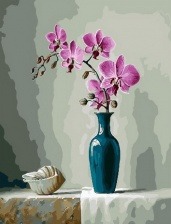 Картина по номерам Paintboy PK 33082 Орхидея и ракушка 40x50 см
