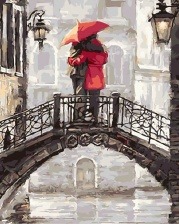 Картина по номерам Paintboy GX 4472 По струнам дождя 40x50 см