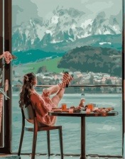 Картина по номерам Paintboy PK 41002 Отдых в горах 40x50 см