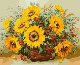 Картина по номерам Paintboy GX 7536 Солнечный букет 40x50 см