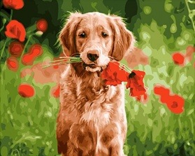 Картина по номерам Paintboy GX 21746 Преданность 40x50 см