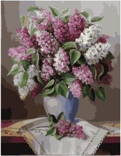 Картина по номерам Paintboy PK 79052 Сирень (Воробьёва Ольга) 40х50 см