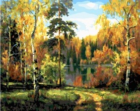 Картина по номерам Paintboy GX 23169 Дорога к берегу 40x50 см