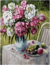 Картина по номерам Paintboy PK 79057 Флоксы в моем саду (Воробьёва Ольга) 40х50 см