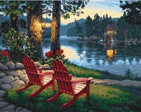 Картина по номерам Paintboy GX 27814 Место для отдыха 40x50 см