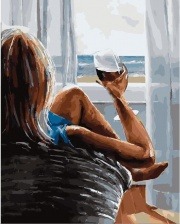 Картина по номерам Paintboy PK 26022 (GX 28551) Вид на море 40x50 см